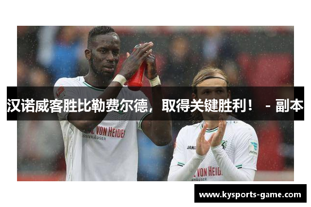 汉诺威客胜比勒费尔德，取得关键胜利！ - 副本